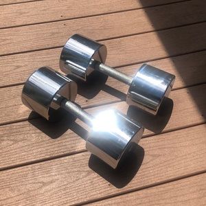 45 pound Dumbbells